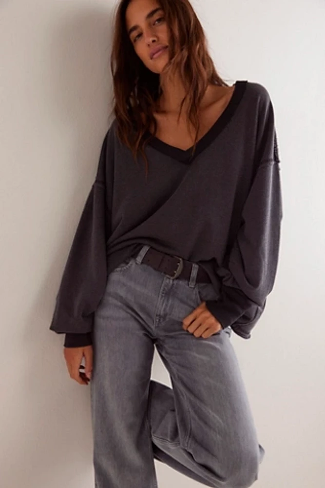 We The Free Venice V-Neck Sweatshirt at MarketFair Shoppes in