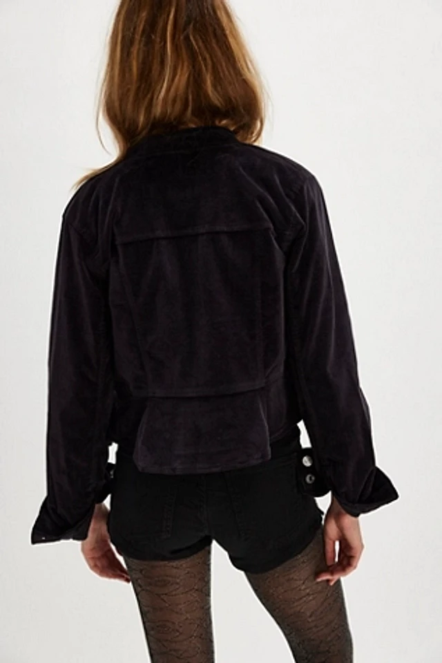 Free People Jocelyn Velvet Jacket at MarketFair Shoppes in
