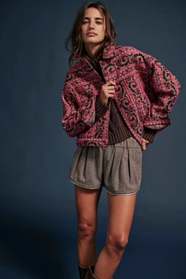 Free People ★ We The Free Brick Lane Jacquard Shirt Jacket We The Free Brick Lane Jacquard Maxi Shirt Jacket | Free People