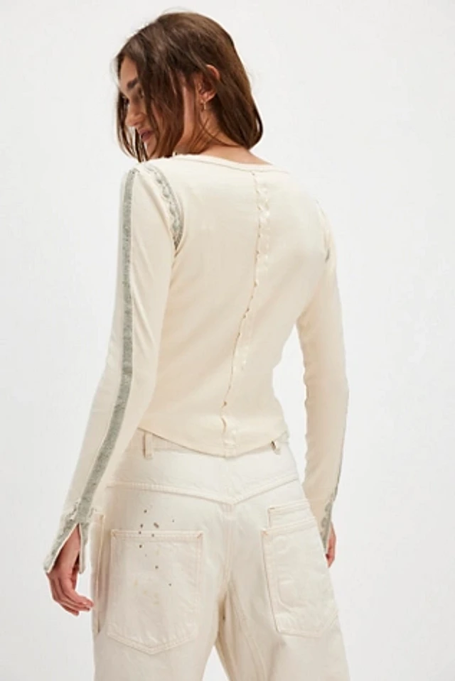 フリーピープル Free People Forevermore Long Sleeve Top レディース シャツ トップス Syrah Free People Forevermore Long-Sleeve Top | Pacific City