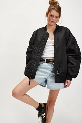 First Row Nylon MA-1 Patch Jacket | Connecticut Post Mall First Row Nylon MA-1 Patch Jacket | Connecticut Post Mall