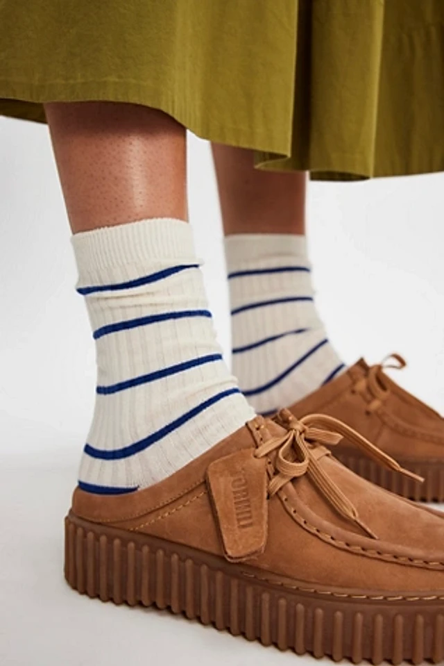 靴 Clarks Originals TrekWedge Mule 4.5 Clarks Trek Wedge Mules in Natural | Lyst