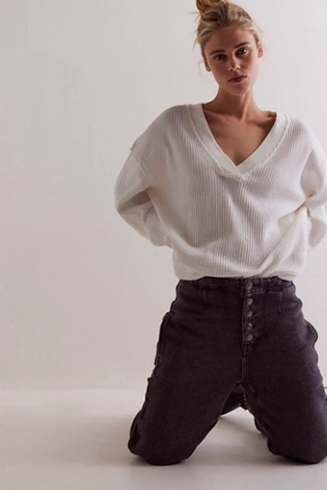 Free People ★ We The Free Osaka Textured Waffle Trousers Free People We The Free Osaka Textured Waffle Trousers | Lyst