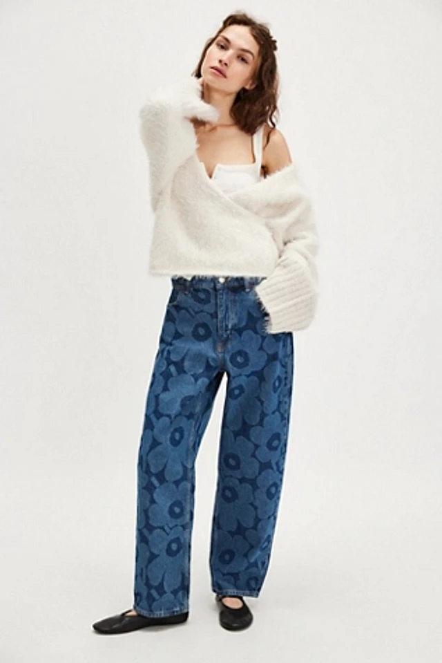 Marimekko Maridenim Barrel Unikko Jeans | Pacific City