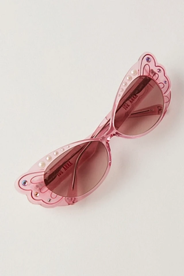 サングラス Anna Sui Sunglasses AS1158 Pearl Peach Gray PearlSunglassesPink_grande.jpg