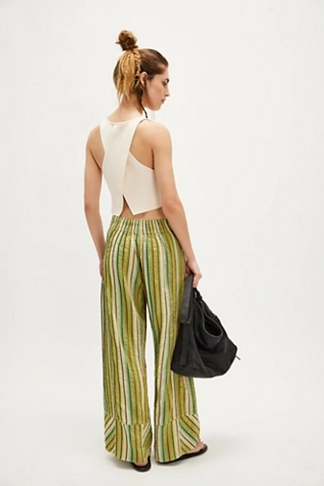 Free People Day's End Stripe Pants at MarketFair Shoppes in