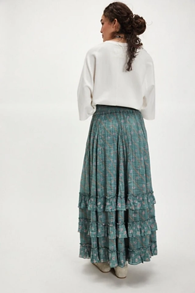 Free People ★ FP One Brynn Printed Maxi Skirt Free People FP One Brynn Printed Maxi Skirt | ShopRunner