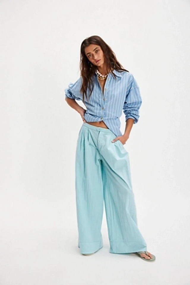 Free People Ainsley Belted Trousers | Pacific City
