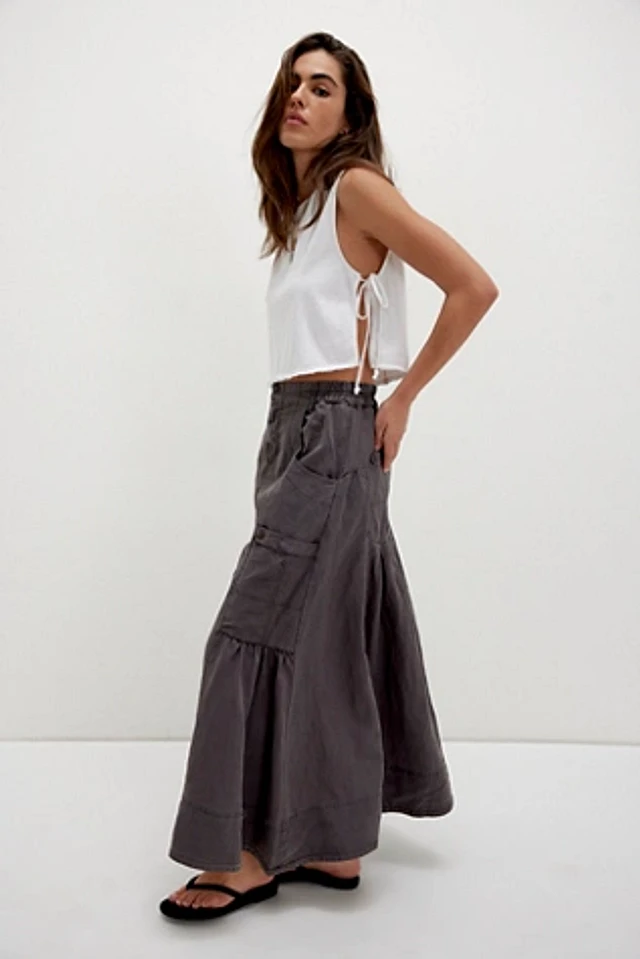 Free People ★ Rough Riding Maxi Skirt Free People Rough Riding Maxi Skirt at MarketFair Shoppes in