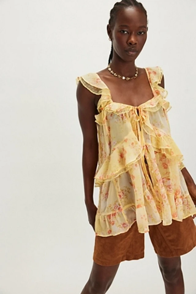 Free People Fiona Printed Tunic at MarketFair Shoppes in Princeton, NJ