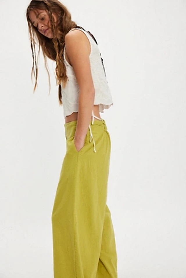 Free-est Livin' It Cotton-Linen Pants | Pacific City