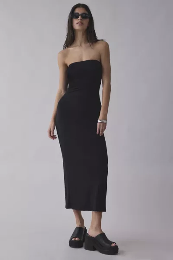 Urban Outfitters UO Nora Jersey Knit Tube Midi Dress | Pacific City