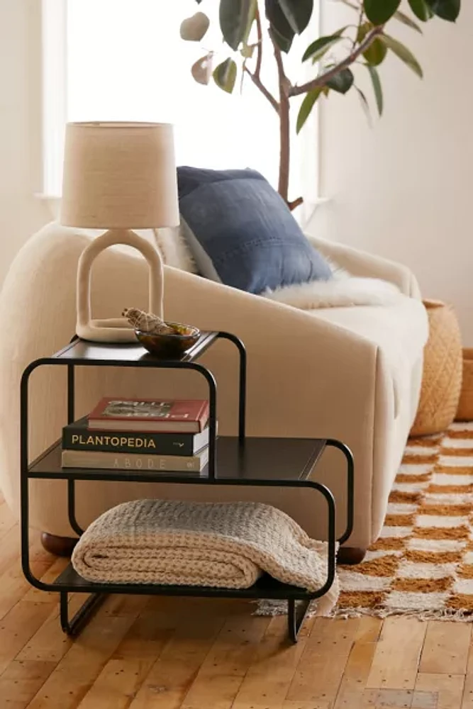 Urban Outfitters Alana Metal 3-Tiered Side Table/Nightstand | The