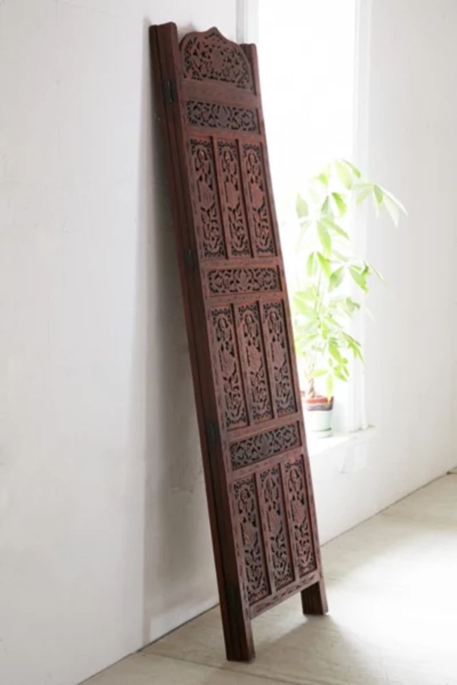 Urban Outfitters Amber Carved Wood Room Divider Screen Mall of America®