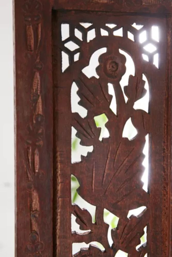 Urban Outfitters Amber Carved Wood Room Divider Screen Mall of America®