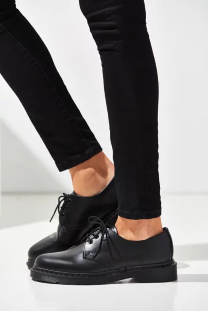 Urban Outfitters Dr. Martens 1461 Mono Smooth Leather Oxford