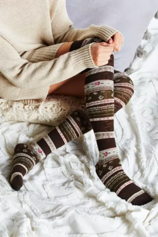 Urban Outfitters Funky Fair Isle Over The Knee Sock Mall Of America® 