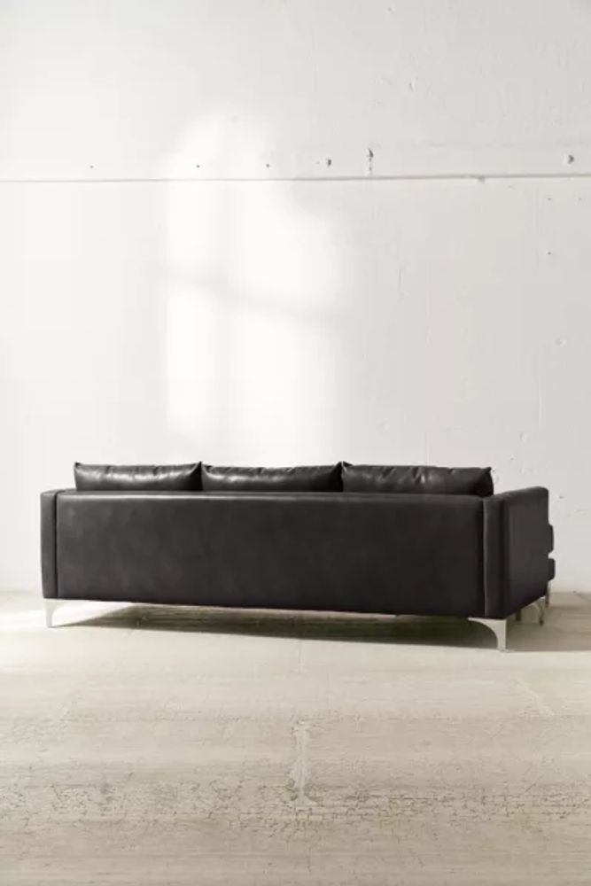 Urban Outfitters Chamberlin Recycled Leather Sectional Sofa Mall of