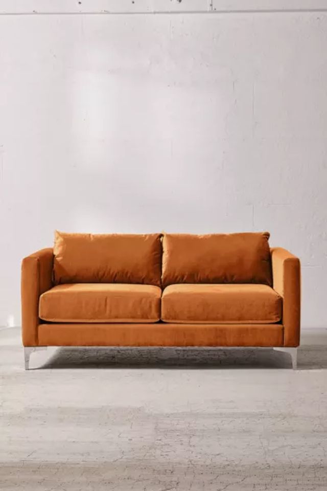 Chamberlin recycled on sale leather sofa