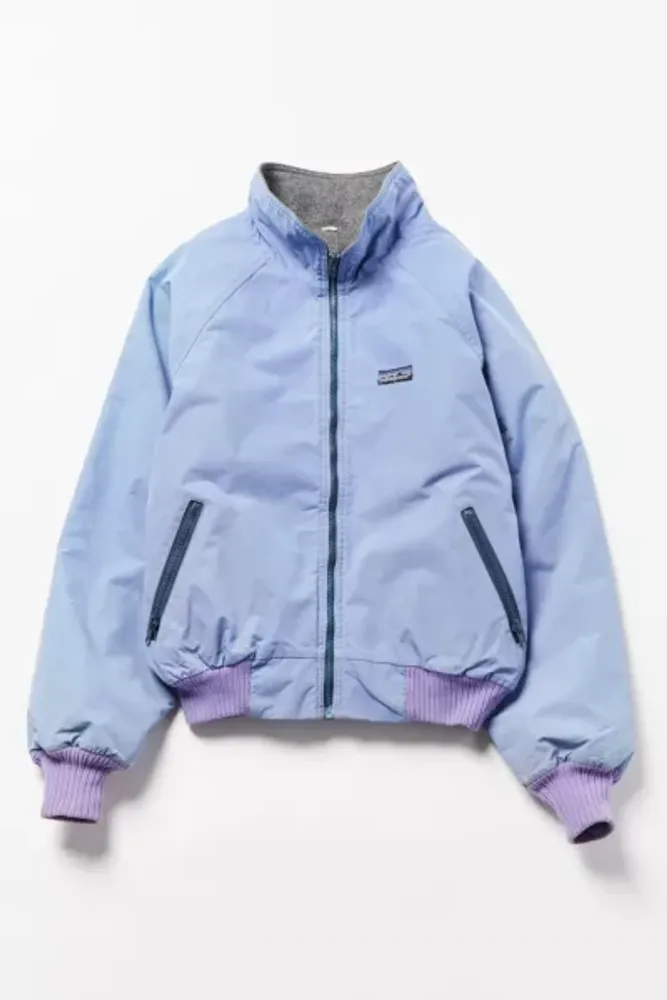 Urban Outfitters Vintage Patagonia Lilac Fleece Lined Bomber