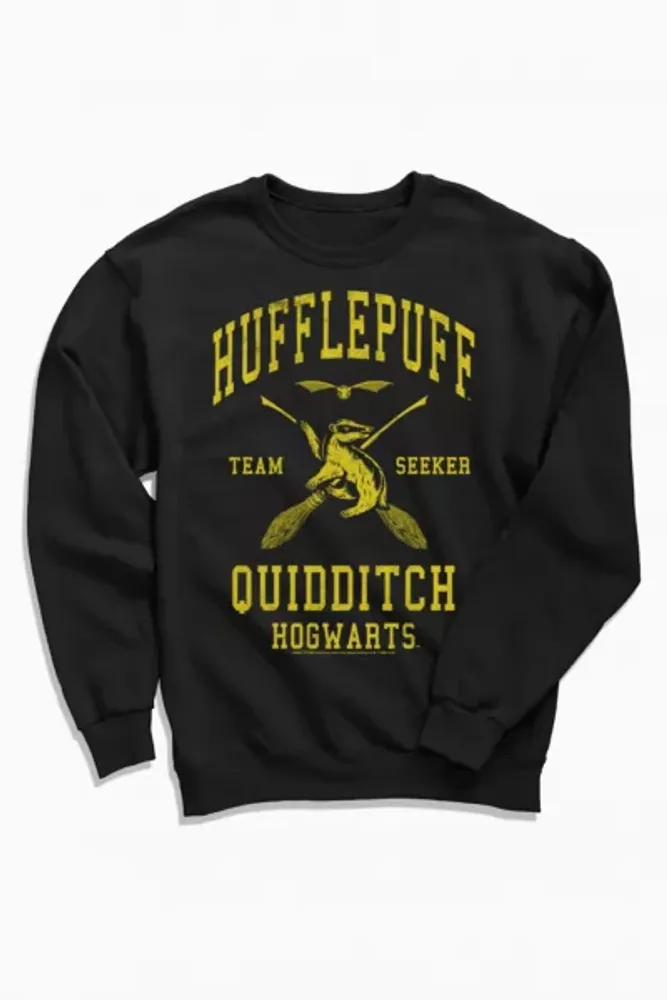 Urban Outfitters Harry Potter Hufflepuff Quidditch Crew Neck