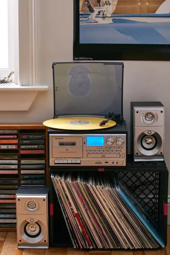 Urban Outfitters Crosley Eclipse Record Player Entertainment Center
