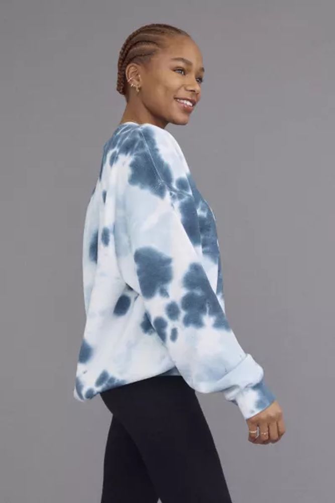 Tie dye best sale crew neck jumper