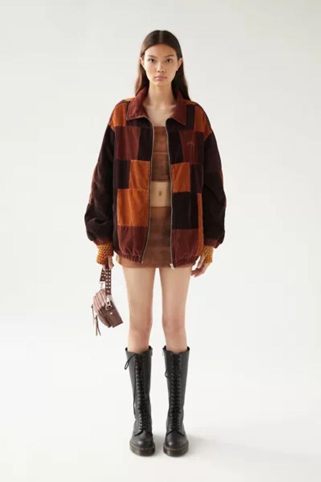 Urban Outfitters BDG Patchwork Corduroy Harrington Jacket | Mall