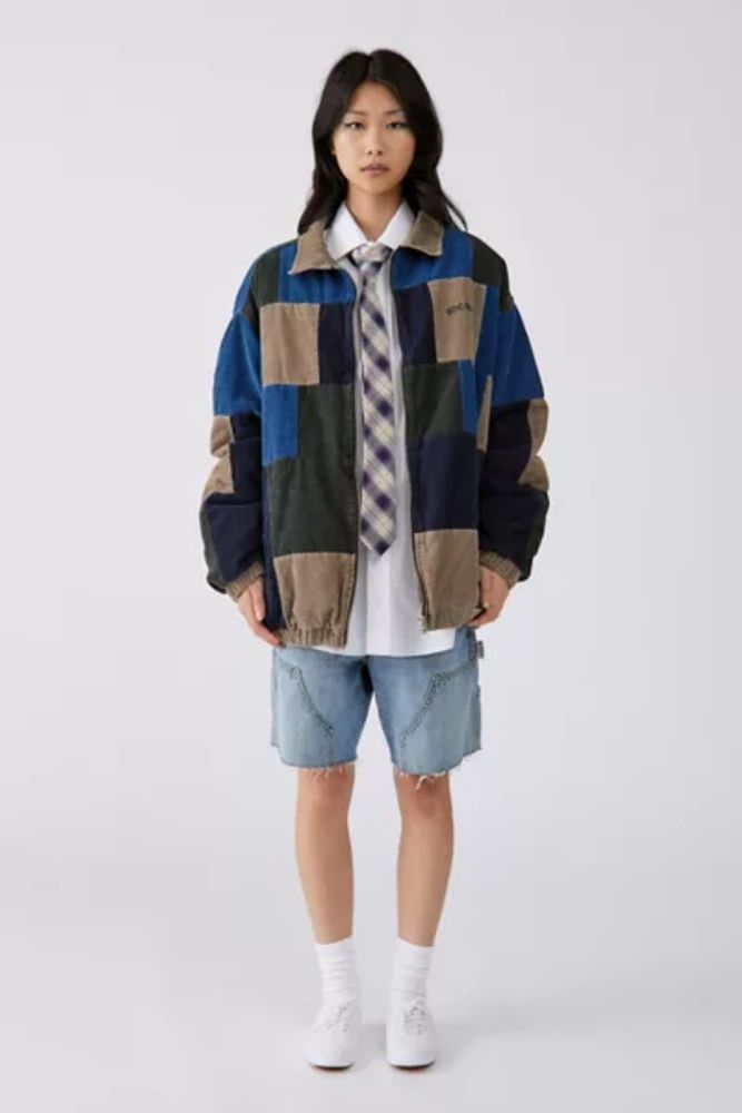 Urban Outfitters BDG Patchwork Corduroy Harrington Jacket | Mall