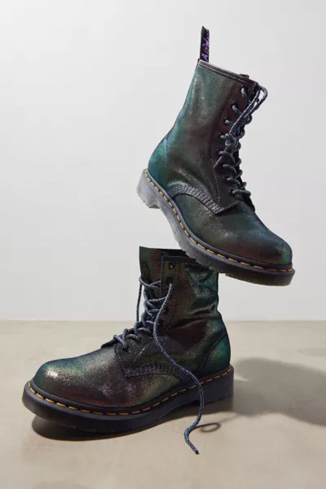 Urban Outfitters Dr. Martens 1460 Disco Iridescent Suede Boot