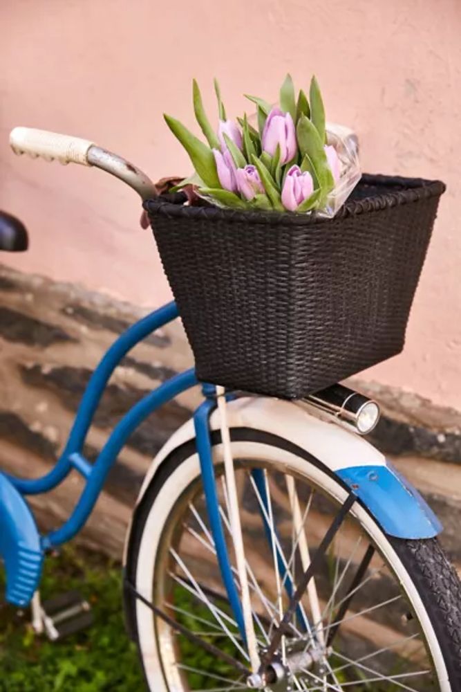 Cane discount bike basket