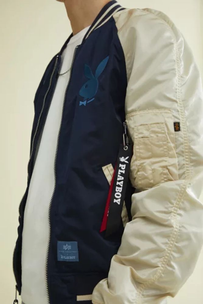 Urban Outfitters Alpha Industries X Playboy Bomber Jacket Mall of