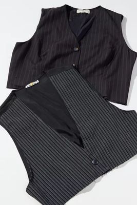 Urban Renewal Remade Raw Cropped Pinstripe Vest | Mall of America®