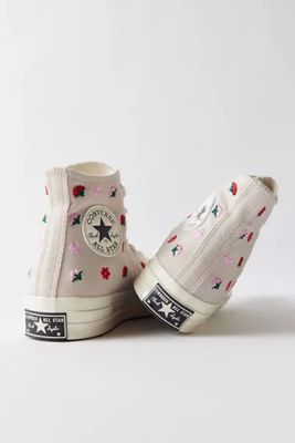 Urban Outfitters Converse Chuck 70 Floral Embroidery High Top Sneaker ...