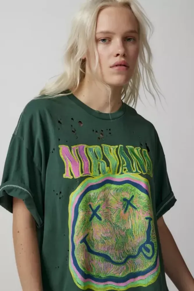 Urban Outfitters Nirvana Distressed T-Shirt Dress | Mall of America®