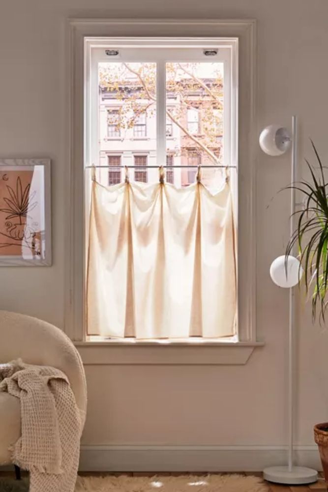 Urban Outfitters Solid Café Curtain Set Pacific City