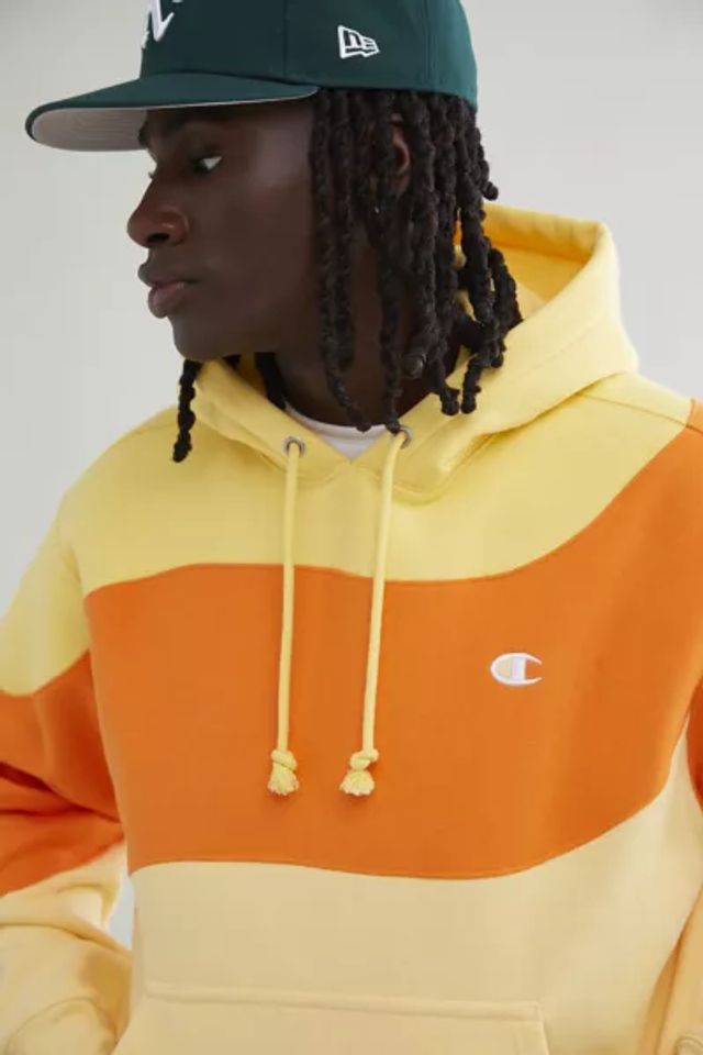 Urban outfitters cheap champion colorblock hoodie