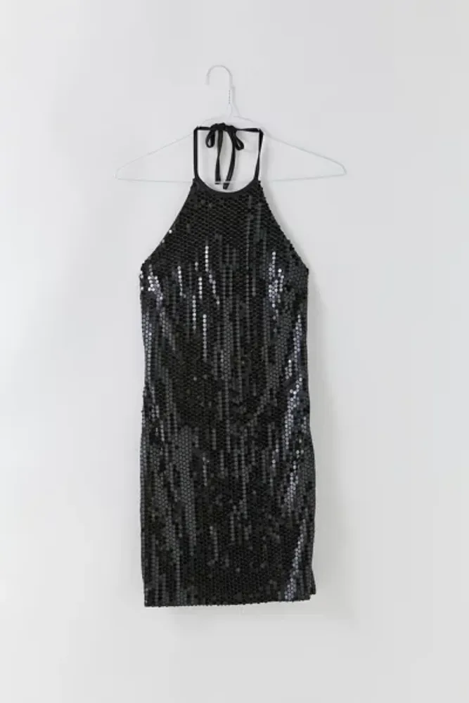 Urban Outfitters Vintage Bebe Sequin Halter Dress | Mall of America®