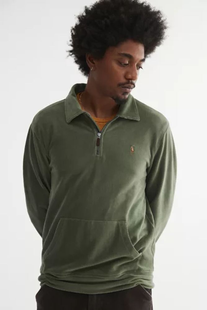 Urban Outfitters Polo Ralph Lauren Knit Corduroy Half Zip Shirt