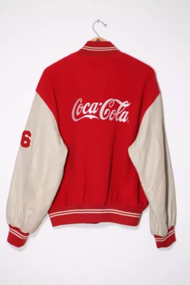 Coca cola letterman on sale jacket