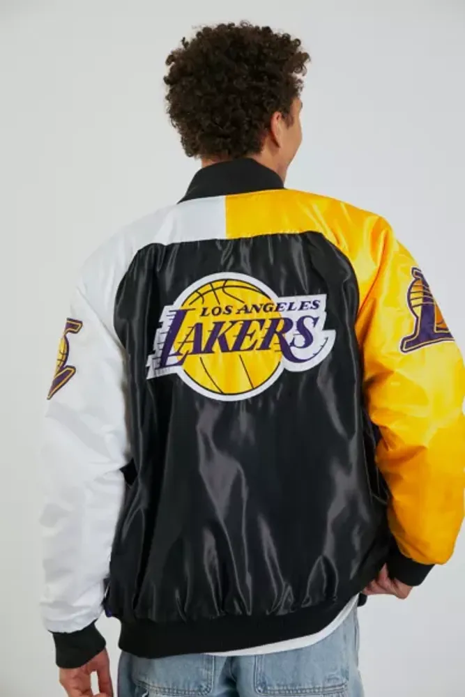 Lakers satin starter on sale jacket