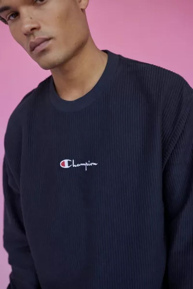 Champion ribbed online sweatshirt