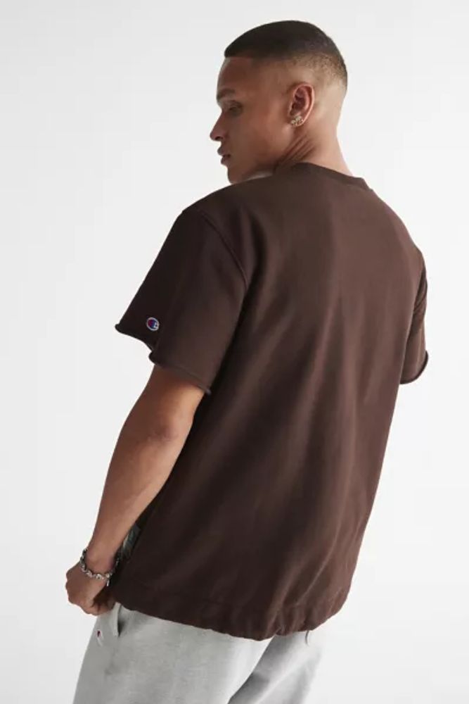 Champion reverse weave discount short sleeve crew