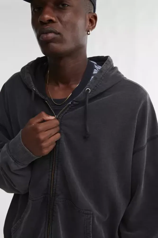 Urban Outfitters BDG Bonfire Full Zip Hoodie Sweatshirt | Mall of