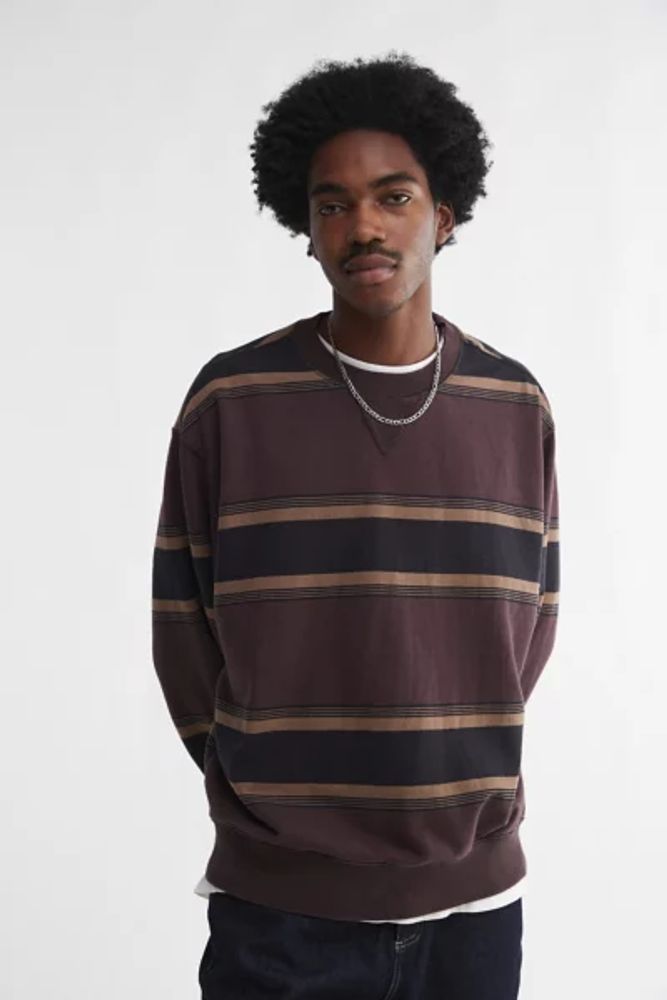 Stripe crewneck shop