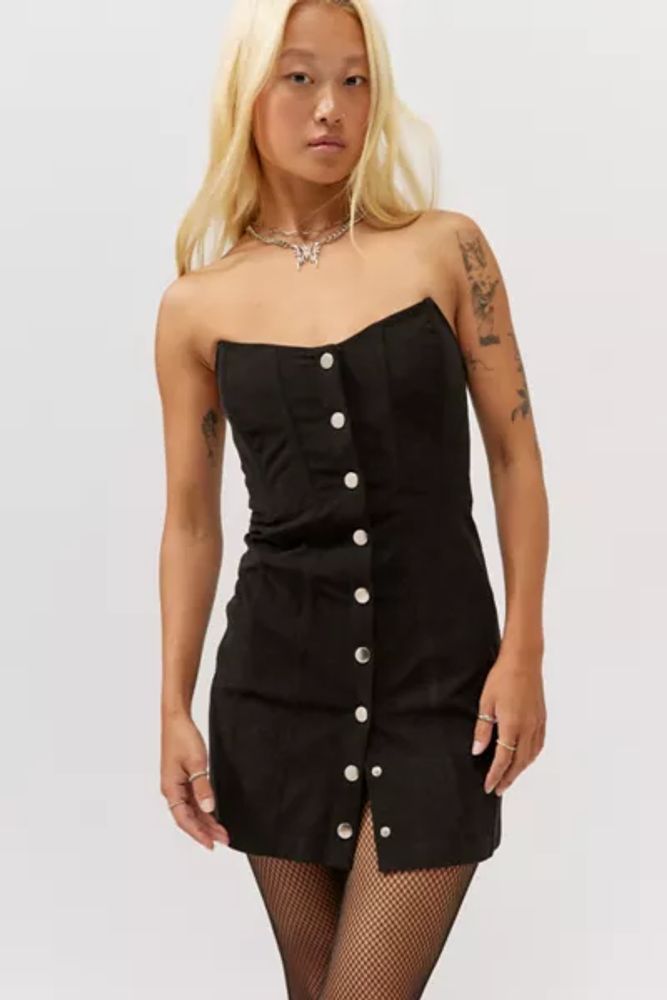 Urban Outfitters UO Cali Corduroy Corset Mini Dress | Mall of America®