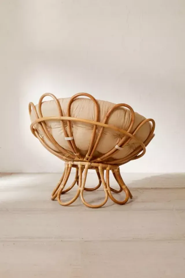 Flora rattan 2025 papasan chair