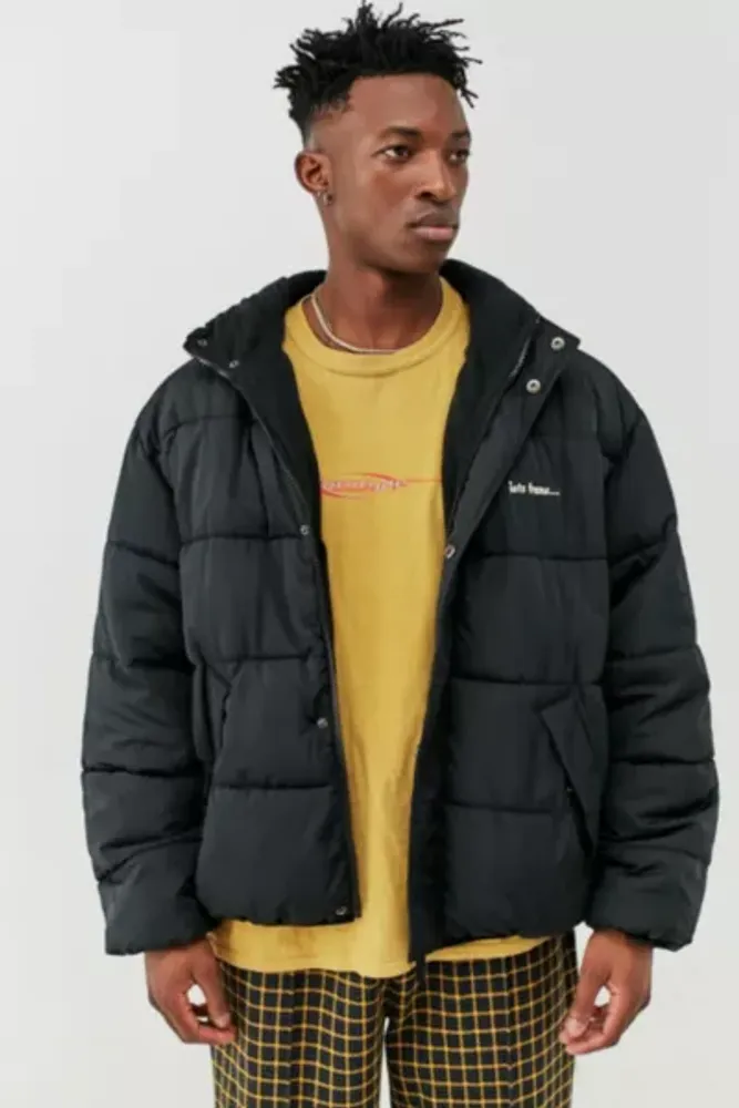 Urban Outfitters Iets frans Black Puffer Jacket Mall of America