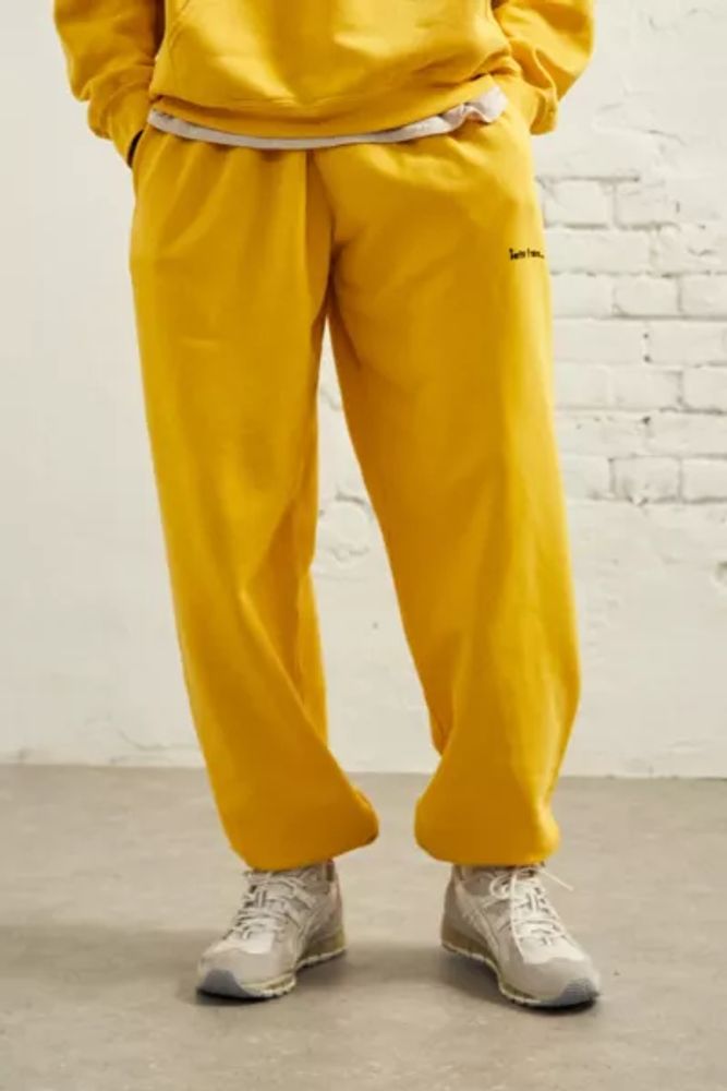 Urban Outfitters Iets frans Overdyed Yellow Jogger Pant Pacific