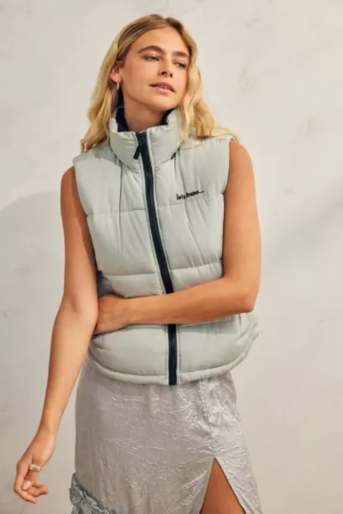 Urban Outfitters Iets frans... Recycled 90s Puffer Vest | Pacific City